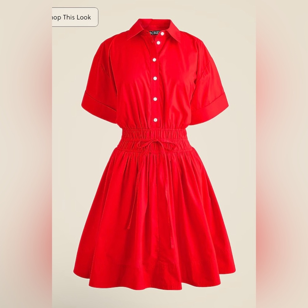 J. Crew Red Mini Dress